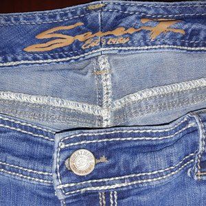 Seven 7 Luxe Skinny Ripped Jeans